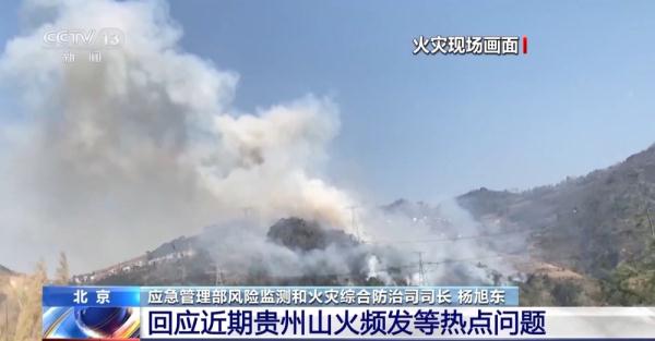 应急管理部负责人接受总台记者专访  回应贵州山火频发等热点问题